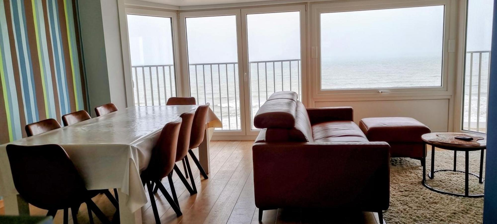 Zeedijk 241, Uitzicht Op Zee, Vue Sur La Mer Коксейде Екстер'єр фото